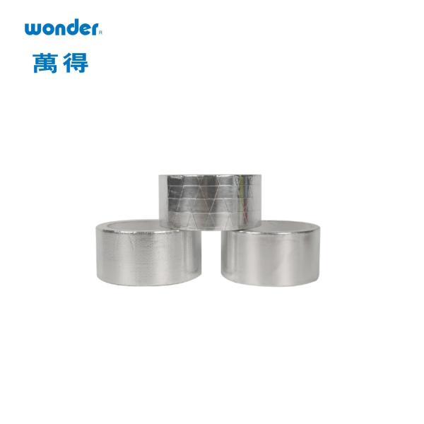 Chemical Resistant Sticky Aluminum Tape , Heat Resistant Aluminum Metal Tape