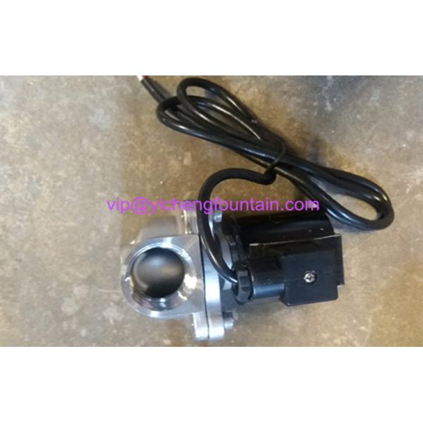 Underwater Two Way Solenoid Valve Water Fountain Equipment DC12V DC24V SS Material