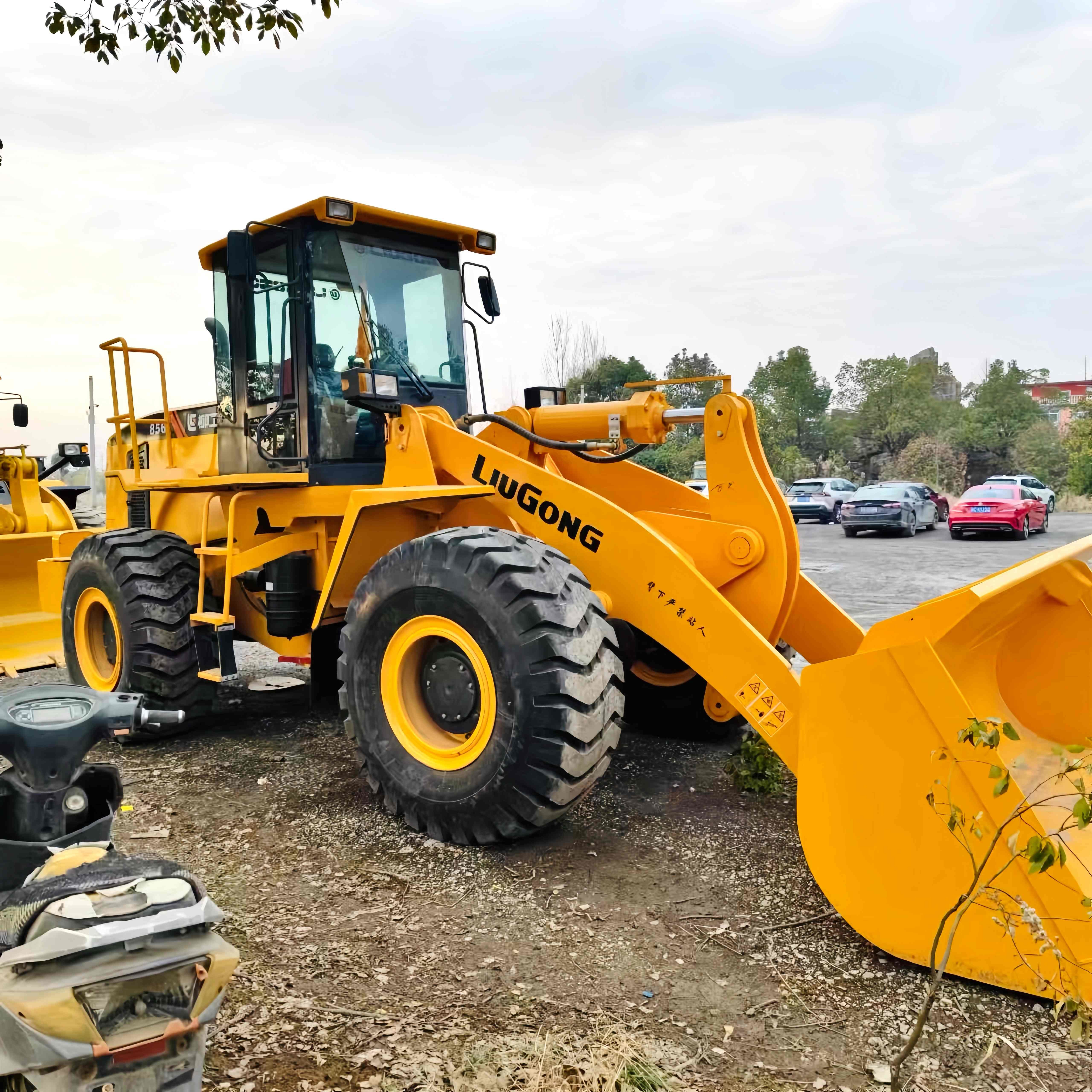 Heavy Duty 16 Ton Used Wheel Loader Liugong CLG856 Front End 300L