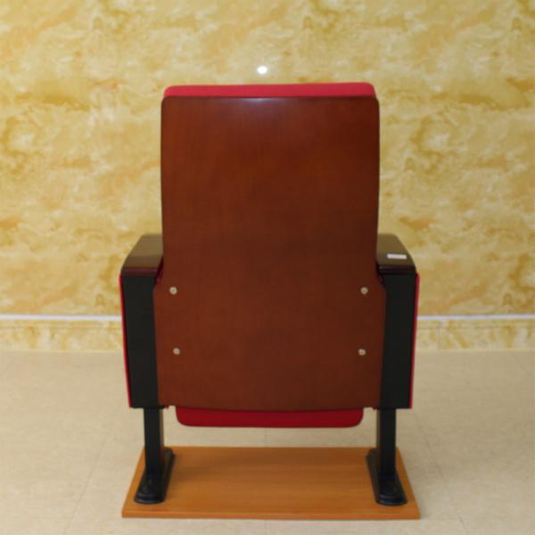 Wear Resistant Movie Theater Cinema Hall Chairs Medium Hardness Anti Electrostatic