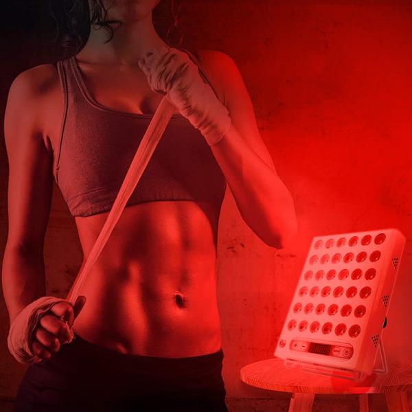 портативная терапия приведенная прибора 660nm терапией красного света 285V ультракрасная светлая