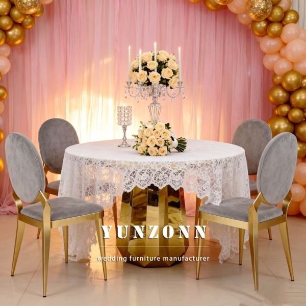 Diamond Shape Stainless Steel Electroplate Wedding Cake Tables Events Occasions Furniture