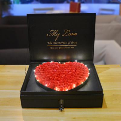 Double Layer Flower Packaging Boxes Cardboard Florist Bouquet Box Jewelry Gifts Packaging Personalized