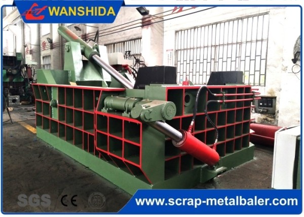 Y83-250 2500 kN Hydraulic Scrap Metal Baler for Steel and Aluminum Scrap Compression