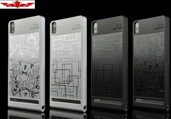 New Arrival HUAWEI ASCEND P6 Stainless Steel Cover Cases Accurate Holes Durable Four Types