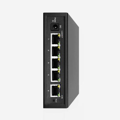 A camada 2 controlou o ponto de entrada 2,5 dos ethernet do interruptor Gb de agregação do porto 5 auto portos RJ45 de detecção