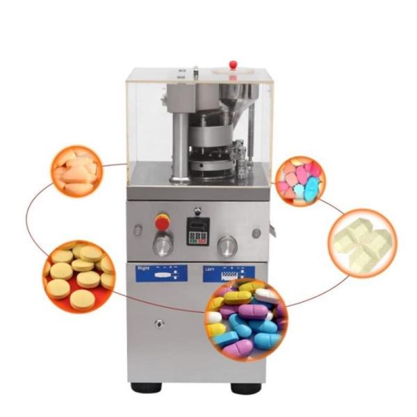 Hydraulic Compressor Small Tablet Press Machine 60kN Pill Tablet Press Machine