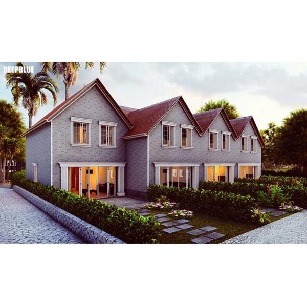 2 многоквартирных дома этажа полуфабрикат с светлым домом железного каркаса