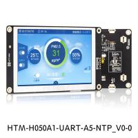 5 panneau d'affichage périodique futé de module de l'écran 800x480 UART TFT LCD de pouce avec l'interface de TTL