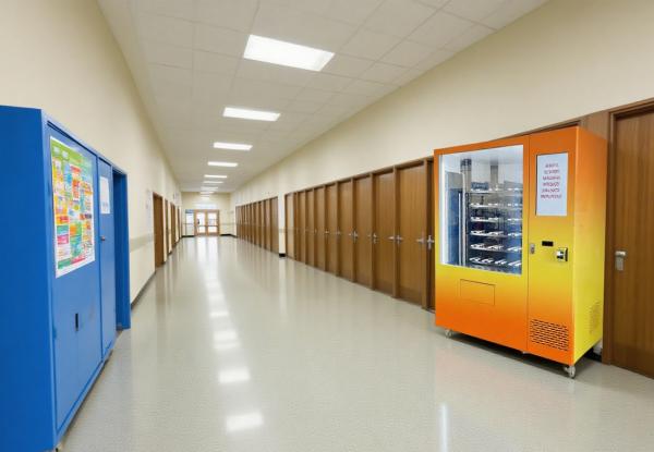 Smart Vending Kiosk Supports Multiple Contactless Payment With Remote Control System