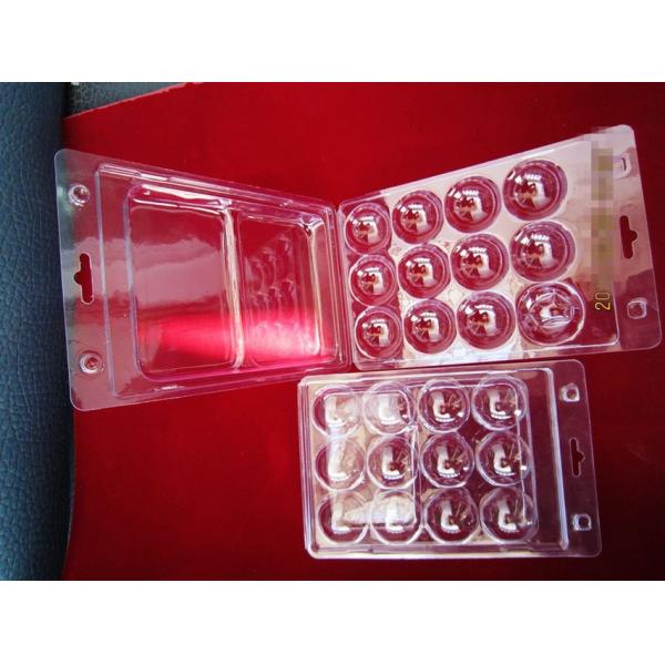 Коробка волдыря раковины PVC подноса волдыря шара для игры в гольф клеток PETG 6 пластиковая