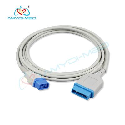 GE Dash 2500 Solar 8000 Spo2 Adapter Cable with 15 Pin Input Connector