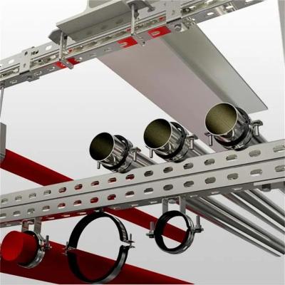 1.5mm-2.7mm 304SUS Unistrut Seismic Bracing Bracket For Suspended Light Fixtures