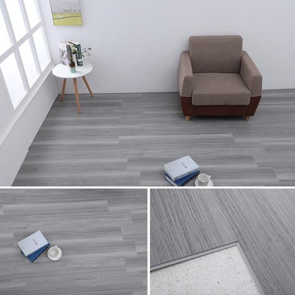 SPC piso laminado à prova d'água Antiderrapante 7' x 48' 180x1220mm para decoração doméstica