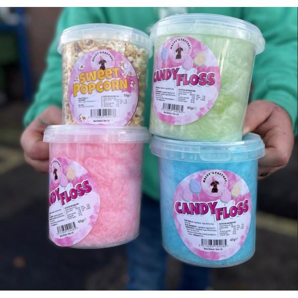 Custom Round Plastic Pail with Lid for Peanut Cotton Candy Popcorn Container Packaging