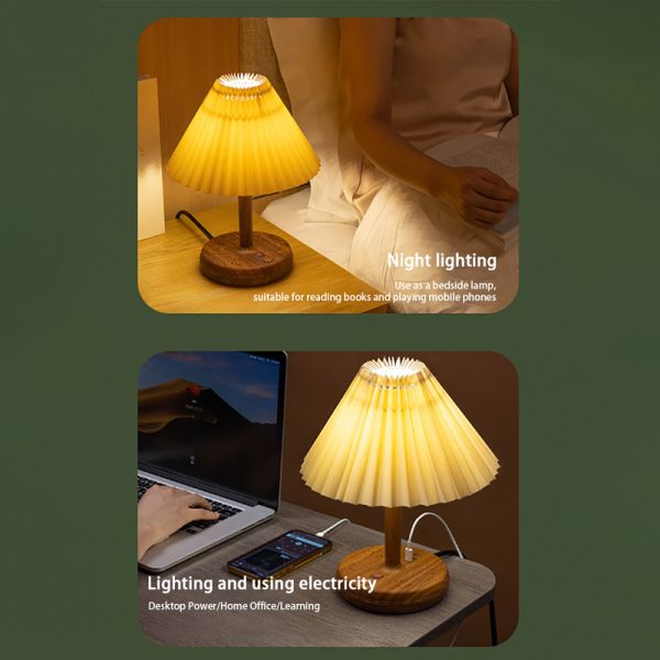 Cute Night Light Lamp Equipped with Usb Charging Port Delivering Warm