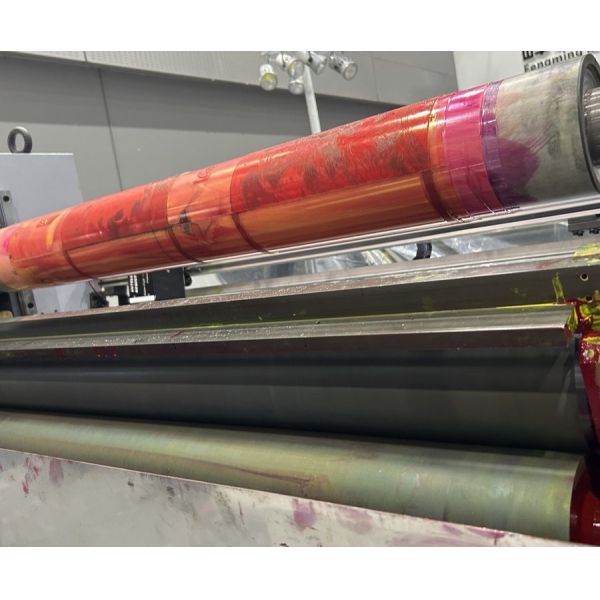 FM-TS Sleeve Type 4 Color Paper Cup Paper Bag Flexo Printing Machine