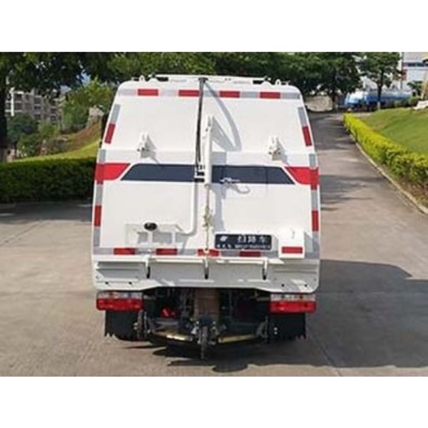 Stainless Steel Tank Road Sweeper Truck with Automatic Obstacle Avoidance and High Efficiency Fan for Street Cleaning