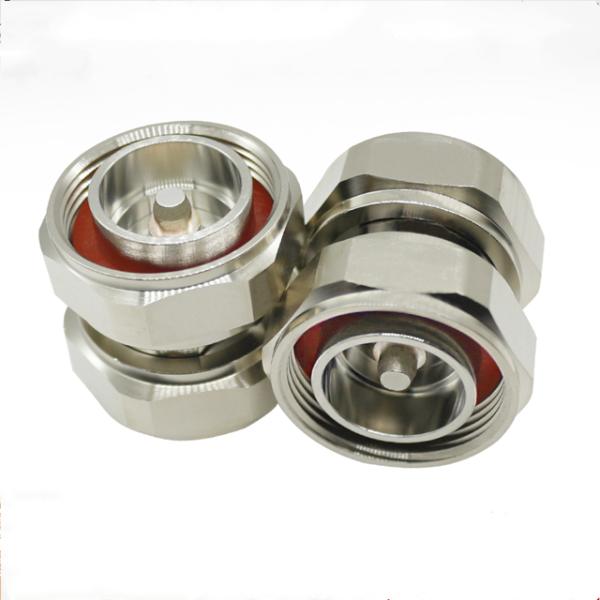 Din 7/16 Male To Male Base Station RF Antenna Connector