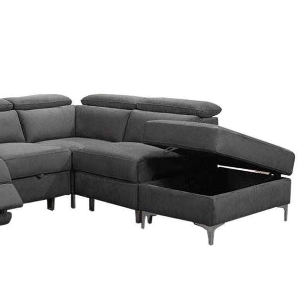 Foldable 3 Seater Electric Recliner Sofa Bed Multifunctional Practical