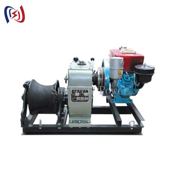 Powered Winch Belt Drive Heavy-Duty 8T Capacity For Industrial Construction Use​