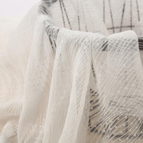 145cm Wedding Dress Mesh Crepe Woven Fabric Dot Tulle Style 50-90gsm