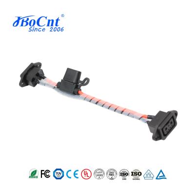 CE Wiring Harness Connector 2+4P EV Connector For Lithium Battery Charging / Discharging