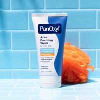 Antimicrobien Benzoyl peroxyde Acné mousseuse Laver un nettoyant facial sans parfum