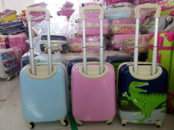 hot sale lovely kids trolley luggage bag suitcases in baigou baoding hebei China Factory