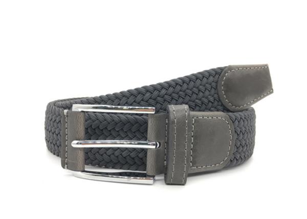 Fabric Webbing Woven 110cm Women's Elastic Stretch Belts For Shorts