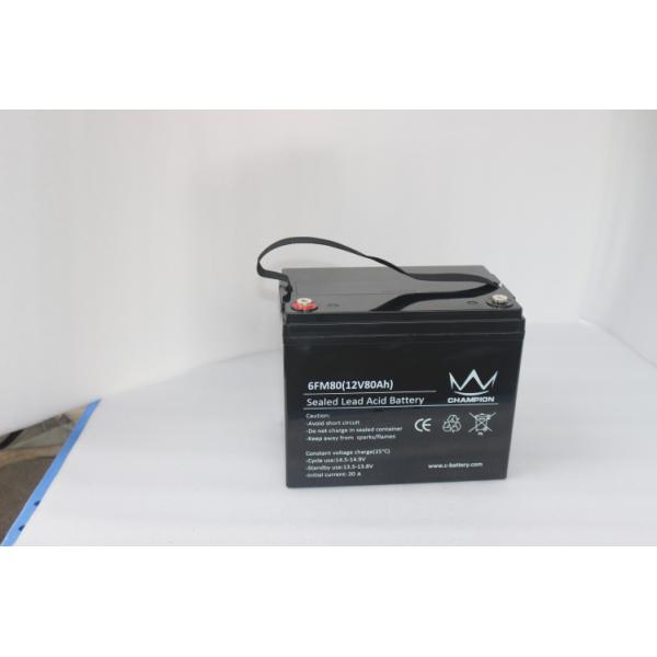 MF 80ah Long Life Lead Acid Battery For Off Grid Power High Performance