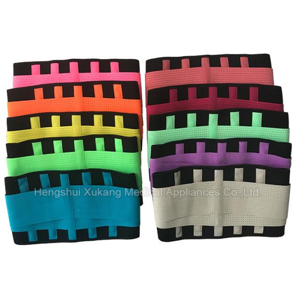 Colorful Ladies Curves Waist Trimmer Belt Good Air Permeability Prevent Sports Injuries