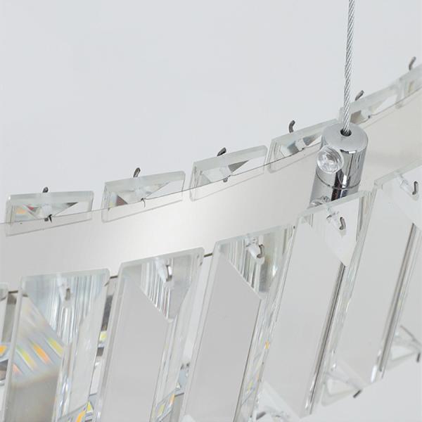 Свет стекла нержавеющей стали СИД титана/Chrome привесной для декоративной спальни