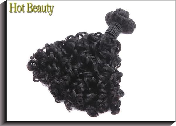 Big Pissy Real Double Weft Human Hair Extensions / Double Drawn Curly Hair