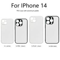Casque de téléphone portable en 2D TPU PC enduit de silicone pour iPhone 14 Pro 15 16