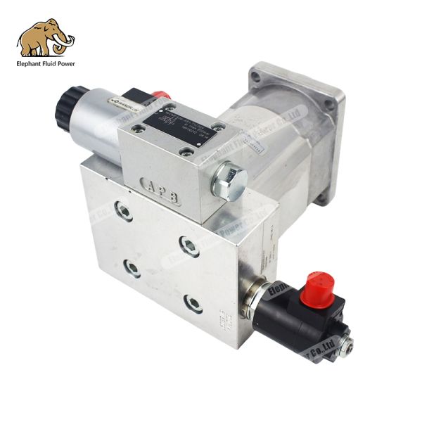 Genuine Hyundai 11lk-30030 Fan Motor Bi-directional Hydraulic Motor Iron Cast for Construction Machine Repair