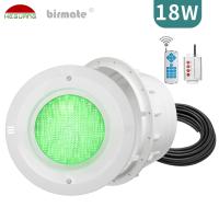 Luz habilitado plástica da piscina da luz 18W SS316L PAR56 da associação do UL do PC do RGB