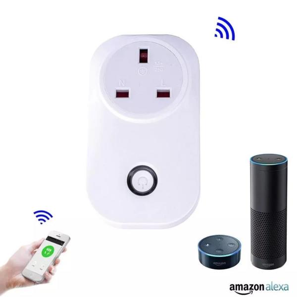 Remote Control Wifi Power Plug , WiFi Smart Socket With USB Power Port