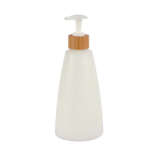 Refillable Conical HDPE Cosmetic Lotion Bottle 200ml 250ml 300ml 500ml 7oz 8oz 10oz 16oz