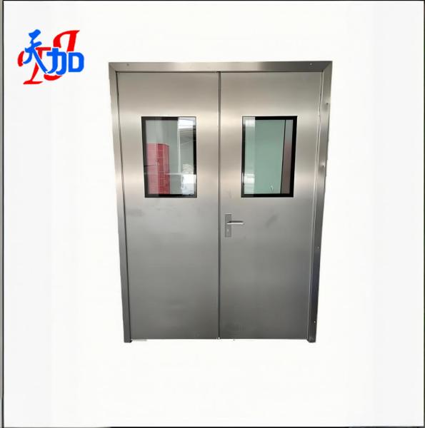 Edit Stainless Steel High-Sealing Clean Room Door Isolating Particulate Contamination