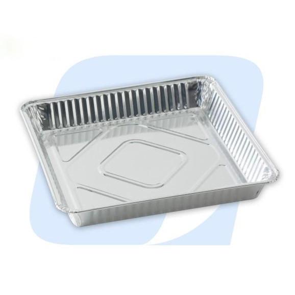 WRINKLE-WALL ALUMINUM CONTAINER, FOR FOOD, LUNCH BOX, FOOD GRADE, MICROWAVABLE
