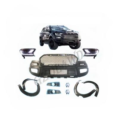 Ford Ranger Wildtrak Raptor Facelift Body Kits With LED Headlights