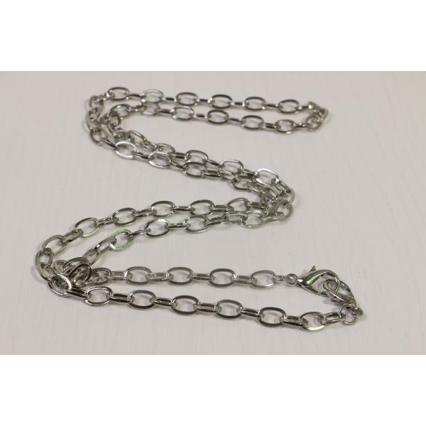 Chaînes persistantes de sac à main en métal d'ODM, chaîne argentée du solide 925