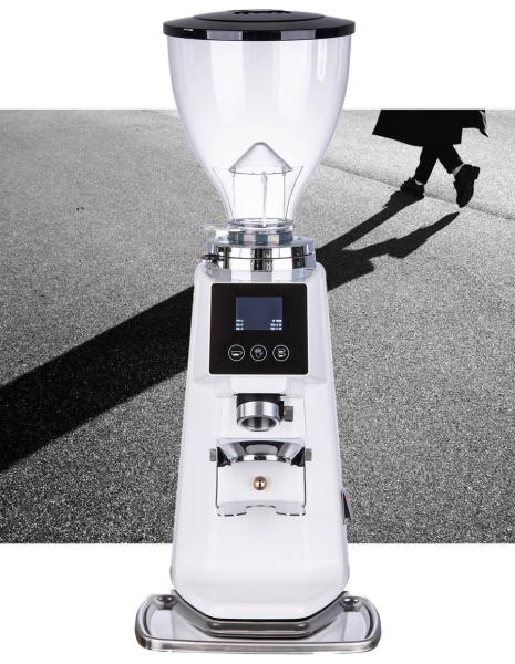 Professional Italian Commercial Burr Coffee Grinder Full Touch LCD Display