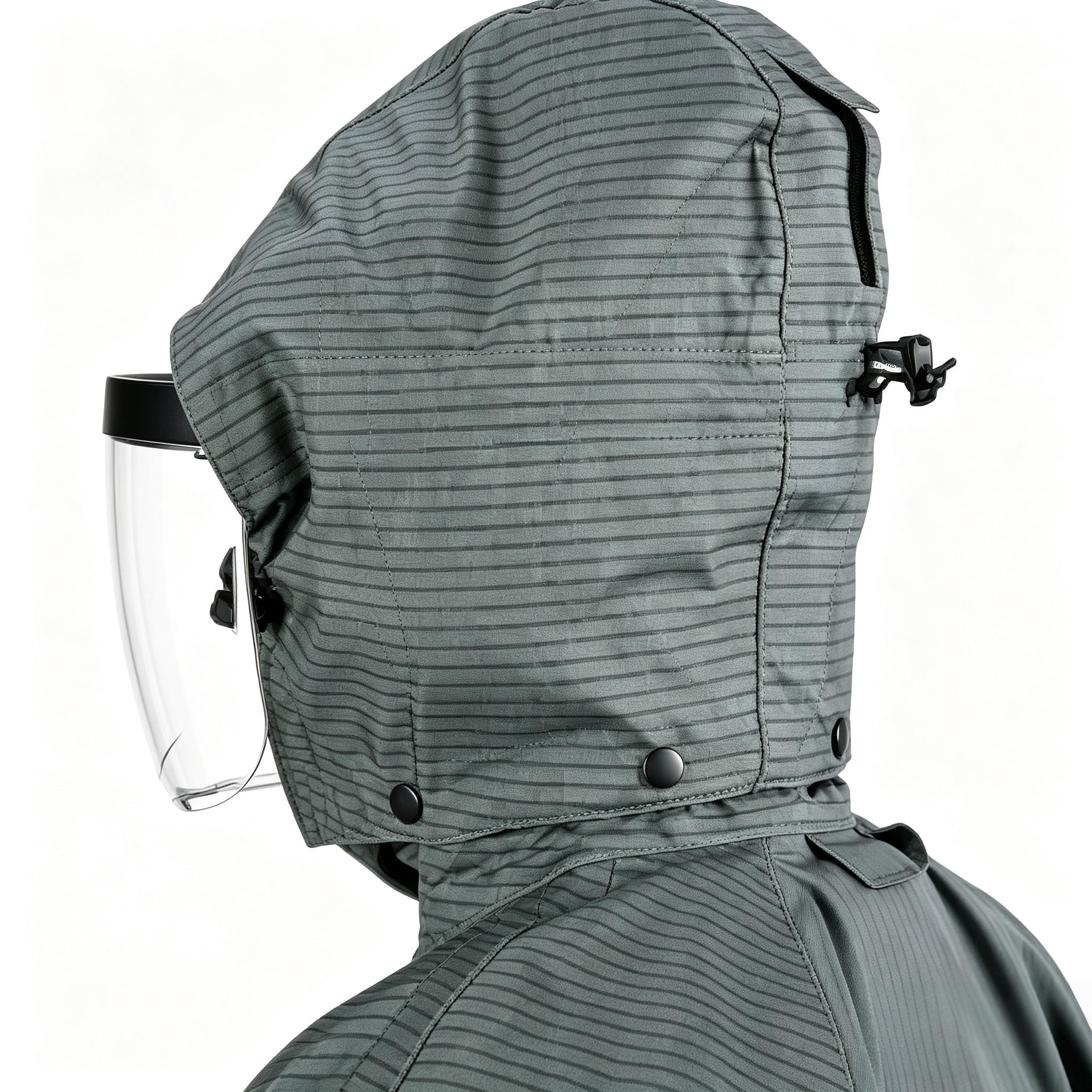 Hooded Power Washing Clothes 500 Bar Safety Protective Clothing Lightweight