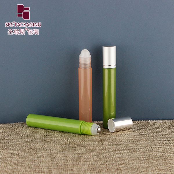 RPA 15ML Injection Custom Color PP Roller Ball Bottle For Eye Serum Gel