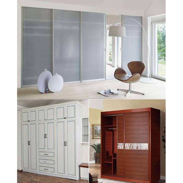 крюк алюминиевого профиля шкафа длины 6.0m плоский формирует алюминиевую ручку украшения штранг-прессования