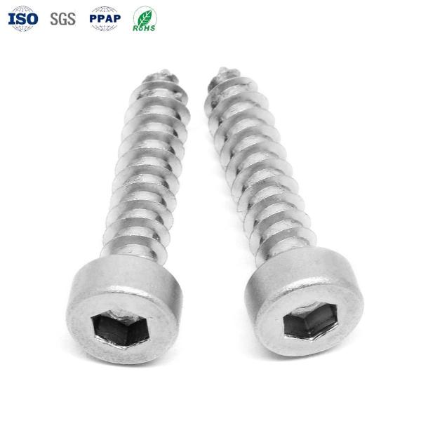 Parafusos de cabeza hexadecimal personalizados estándar DIN/ANSI 1 mm-600 mm longitud