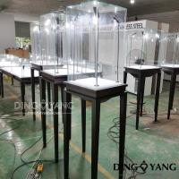 500X400X1600MM Vitrines de joalharia de aço inoxidável