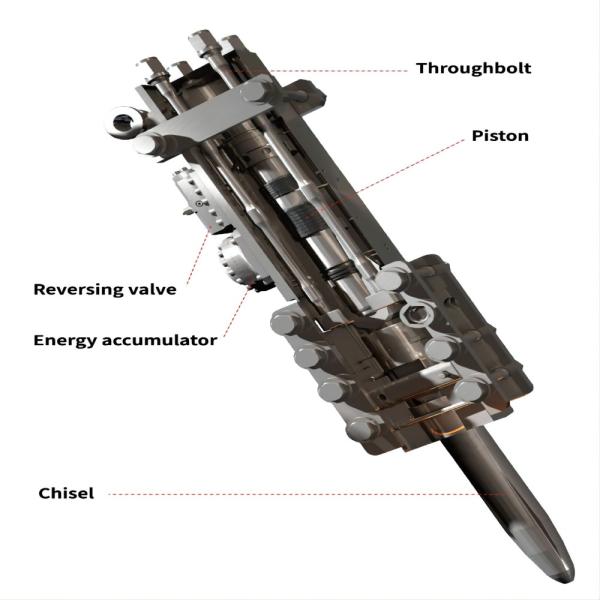 5350кг экскаватор гидравлический дробитель Modern Design для эффективности строительства